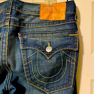 True Religion Ricky Big T Stagecoach 36x34 w/ Tag